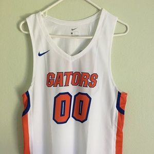 Men's Florida Gator Basketball Uniform - White